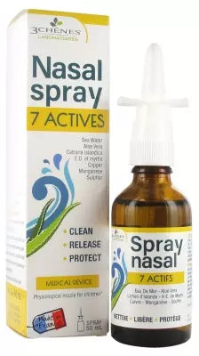 Les 3 Chênes Nasal Spray 7 Active Ingredients 50Ml