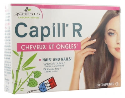 Les 3 Chênes Capill'R Hair And Nail 30 Tablets