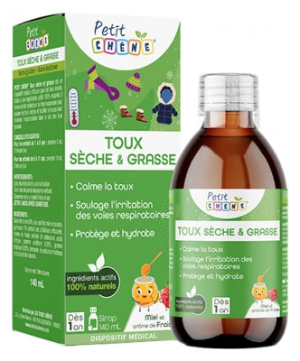 Les 3 Chênes Petit Chêne Toux Sèche & Grasse 140 Ml