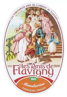 Les Anis De Flavigny Organic Mandarin Candies 50G