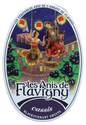 Les Anis De Flavigny Blackcurrant Sweets 50G