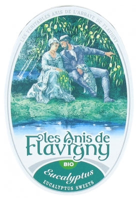 Les Anis De Flavigny Organic Eucalyptus Candies 50G