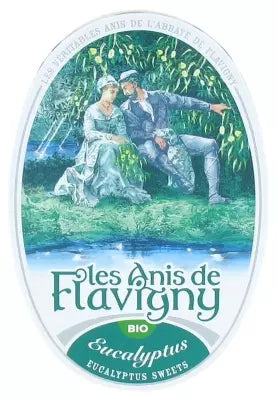 Les Anis De Flavigny Organic Eucalyptus Candies 50G