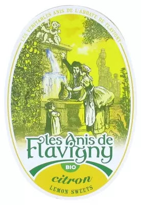 Les Anis De Flavigny Lemon Candies Organic 50G