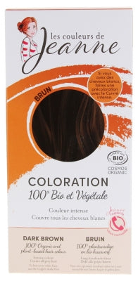 Les Couleurs De Jeanne 100% Organic Plant Haircolor