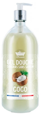 Les Petits Bains De Provence Coconut Shower Gel 1 L