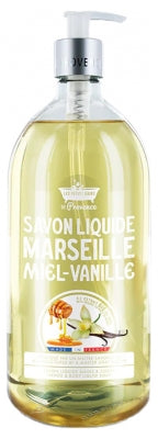 Les Petits Bains De Provence Honey-Vanilla Marseille Soap 1 L