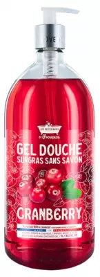 Les Petits Bains De Provence Cranberry Shower Gel 1 L