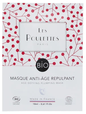 Les Poulettes Paris Age Defying Plumping Mask Organic 18Ml