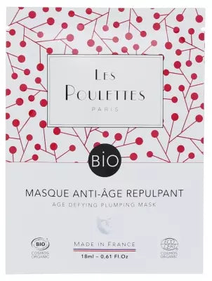 Les Poulettes Paris Age Defying Plumping Mask Organic 18Ml