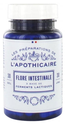 Les Préparations De L'Apothicaire Intestinal Flora 30 Capsules