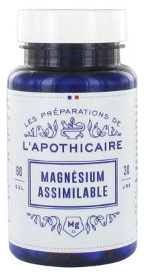 Les Préparations De L'Apothicaire Assimilable Magnesium 60 Capsules