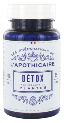 Les Préparations De L'Apothicaire Detox 60 Capsules