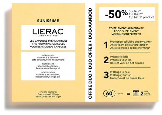 Lierac Sunissime The Preparing Capsules Set Of 2 X 30 Capsules