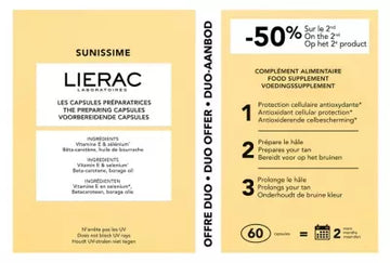 Lierac Sunissime The Preparing Capsules Set Of 2 X 30 Capsules