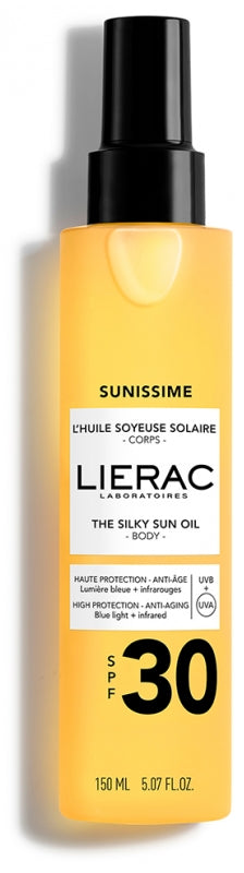 Lierac Sunissime The Silky Sun Oil Body Spf30 150 Ml