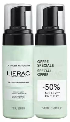 Lierac The Cleansing Foam 2 X 150 Ml Special Offer