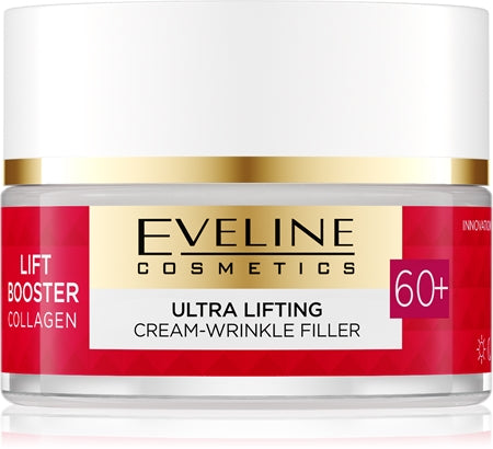 Eveline Cosmetics Lift Booster Collagen Day And Night Lifting Cream 60+ 
