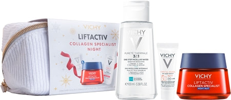 Vichy Liftactiv Collagen Specialist Night Gift Set For Mature Skin