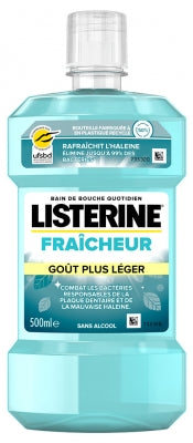 Listerine Freshness Mouthwash Lighter Taste 500Ml