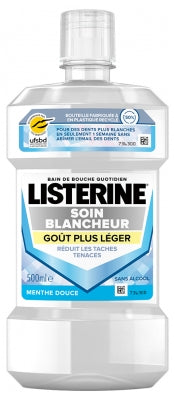 Listerine Mouthwash Whiteness Care Lighter Taste 500Ml