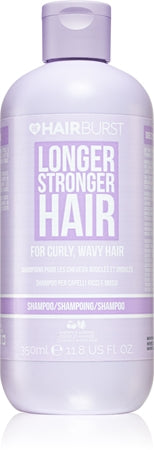 Hairburst Longer Stronger Hair Curly, Wavy Hair Moisturising Shampoo For Wavy And Curly Hair