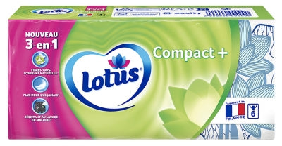 Lotus Compact + 6 Cases Of 7 Tissues