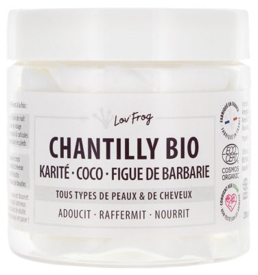 Lov'Frog Whipped Cream Organic Shea - Coconut - Prickly Pear 200Ml