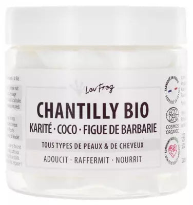 Lov'Frog Whipped Cream Organic Shea - Coconut - Prickly Pear 200Ml