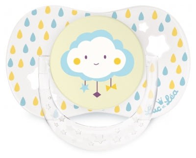 Luc Et Léa Physiological Silicon Soother With Ring 0 - 6 Months