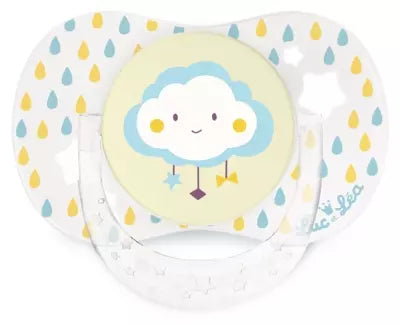 Luc Et Léa Physiological Silicon Soother With Ring 0 - 6 Months