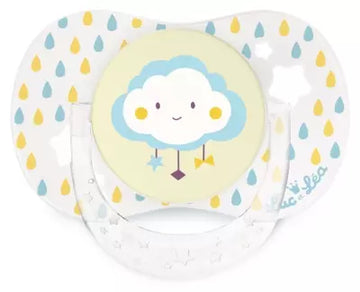 Luc Et Léa Physiological Silicon Soother With Ring 0 - 6 Months