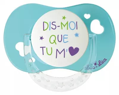 Luc Et Léa Physiological Silicone Soother With Ring 6-18 Months
