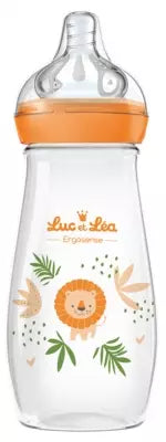 Luc Et Léa Ergosense Anti-Colic Baby Bottle 300Ml Variable Flow 4 Months And +