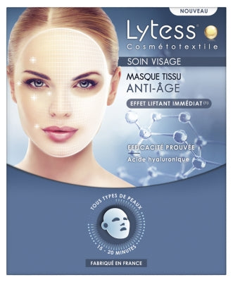 Lytess Cosmétotextile Soin Visage Anti-Aging Tissue Mask