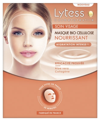 Lytess Cosmétotextile Soin Visage Nourishing Bio Cellulose Mask