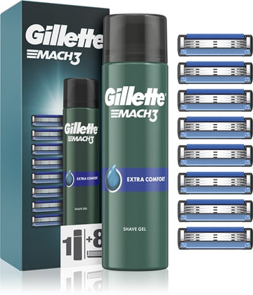 Gillette Mach3 Extra Comfort Shaving Kit For Men