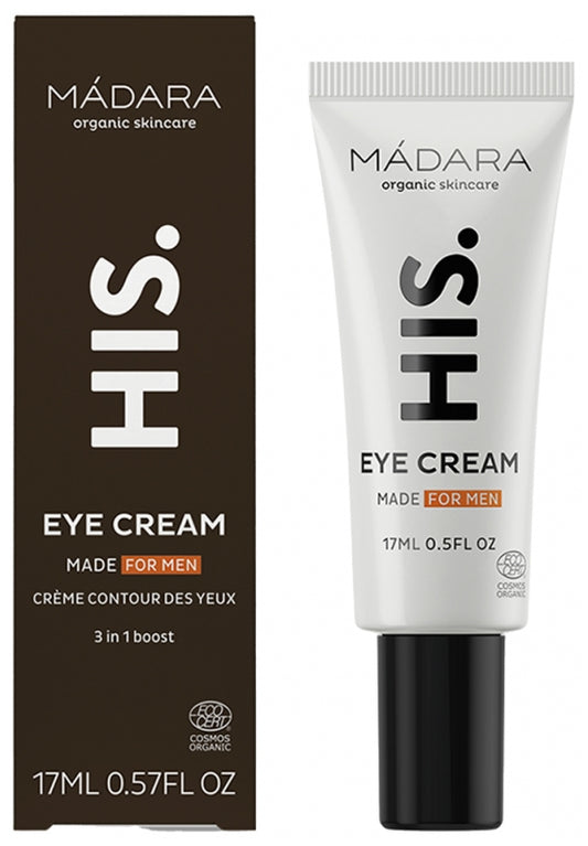 Mádara His 3 In 1 Eye Contour Cream For Men 17 Ml