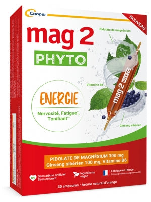 Mag 2 Phyto Énergie 30 Ampoules