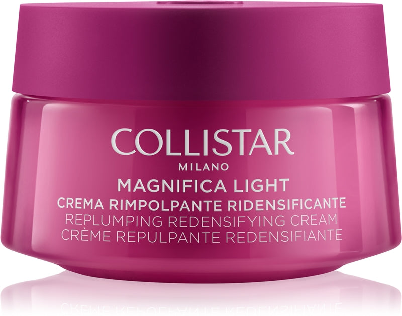 Collistar Magnifica Replumping Redensifying Cream Face And Neck Light Firming Face Cream For Face And Neck