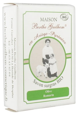 Maison Berthe Guilhem Organic Olive Rosemary Soap 100 G