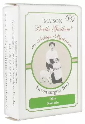 Maison Berthe Guilhem Organic Olive Rosemary Soap 100 G