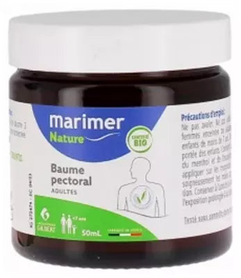 Marimer Nature Pectoral Balm Adults Organic 50Ml