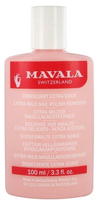 Mavala Nail Polish Remover Acetone Free 100Ml