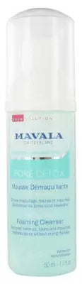 Mavala Skinsolution Pore Detox Perfecting Foaming Cleanser 50Ml