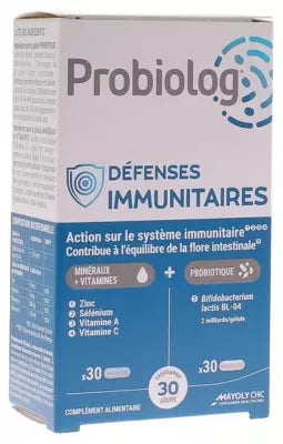 Mayoly Spindler Probiolog Immune Defences 60 Capsules