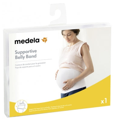 Medela Supportive Belly Band For Pregnancy Black