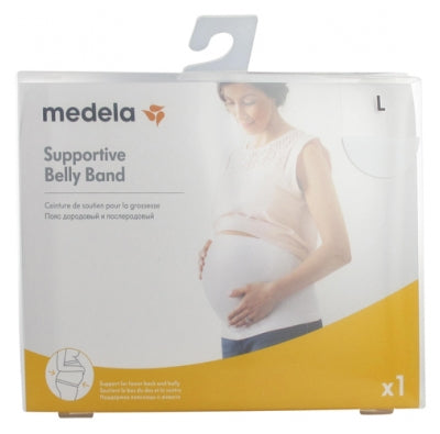 Medela Supportive Belly Band For Pregnancy White
