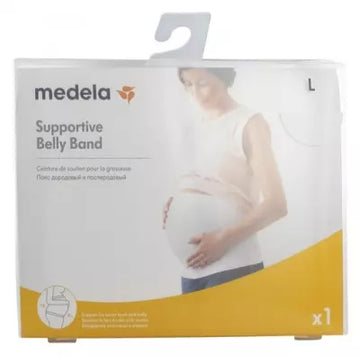 Medela Supportive Belly Band For Pregnancy White