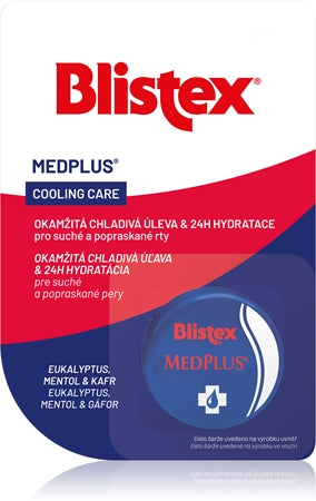 Blistex Medplus Cooling Balm For Dry And Chapped Lips 